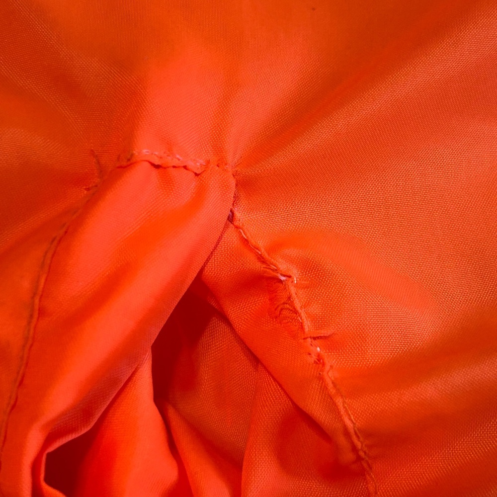 Vintage Winchester Reversible Camo Blaze Orange Vest Mens M Hunting - Picture 10 of 14